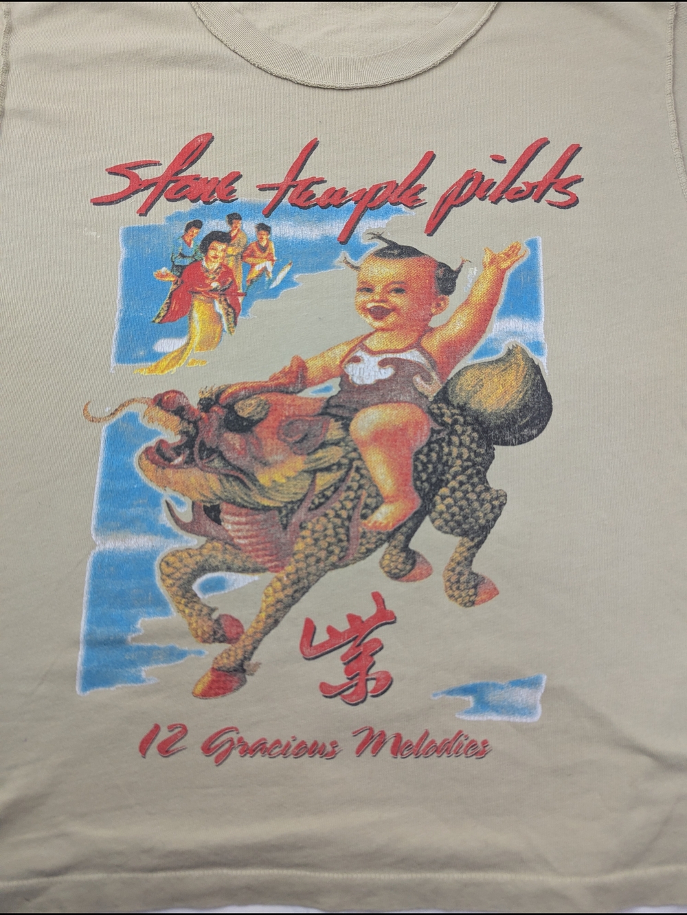 Stone Temple Pilots 12 Gracious Melodies Album Cover Tee Small